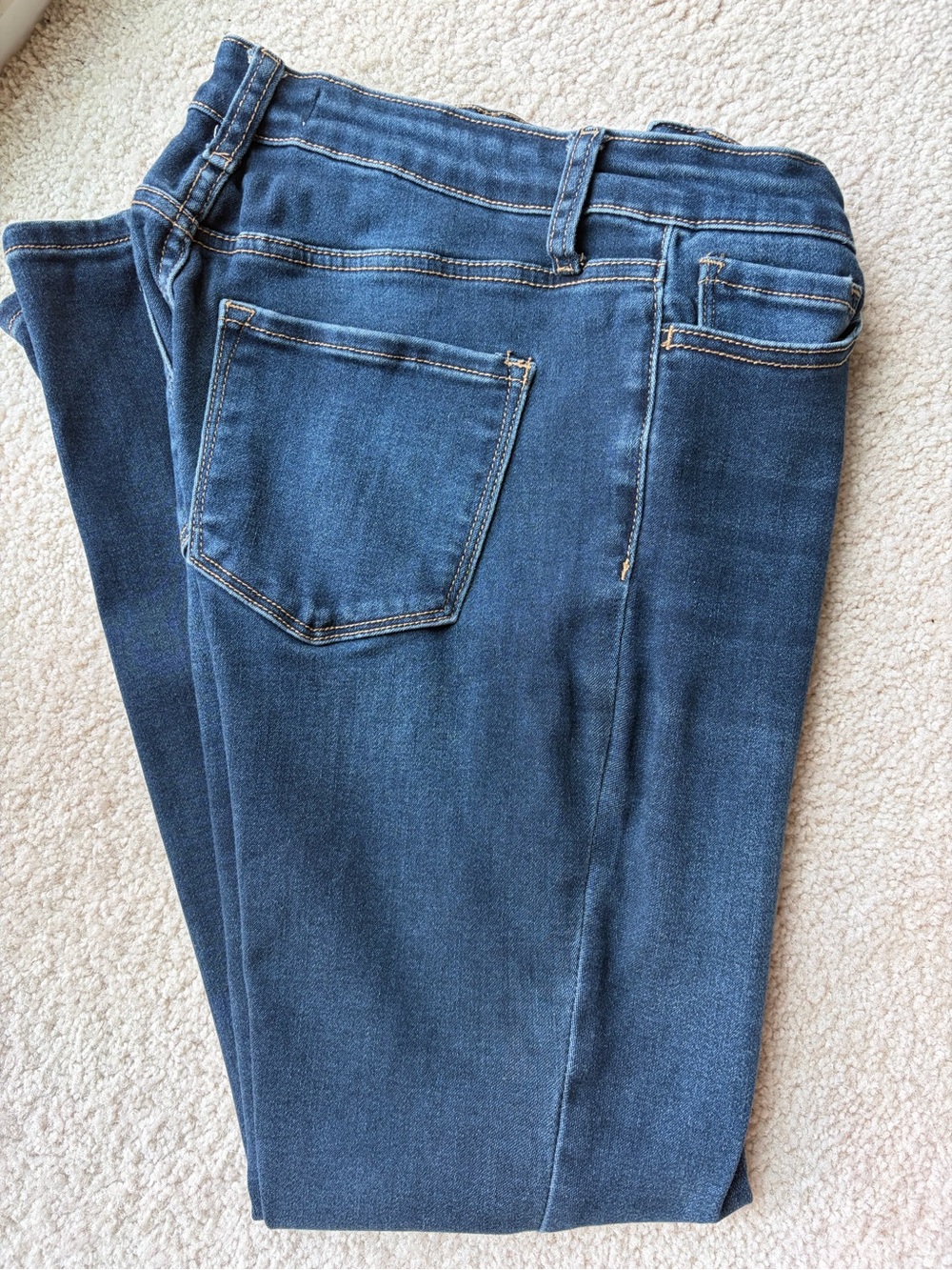 Slim Fit Women's Dark Blue Skinny Jeans